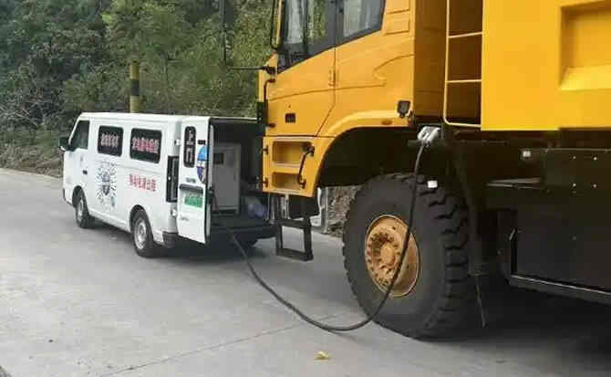 石泉新能源车充电搭电
